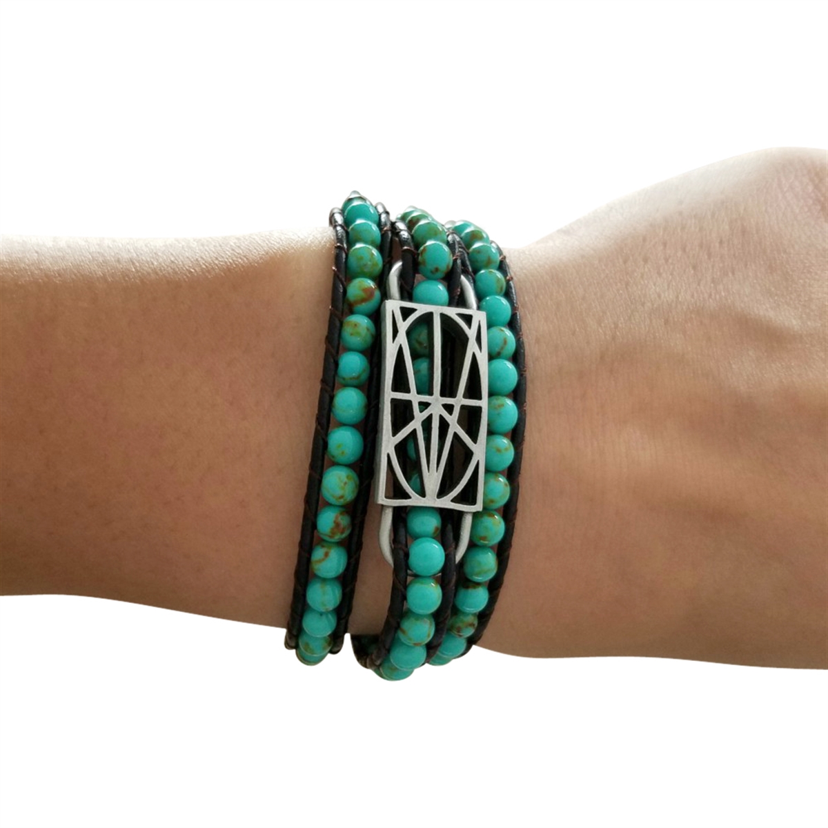 Picture of Turquoise Wrap Bracelet